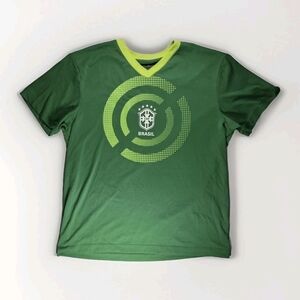 CBF Brazil International Kit Fifa Training Prematch Jersey Size Large